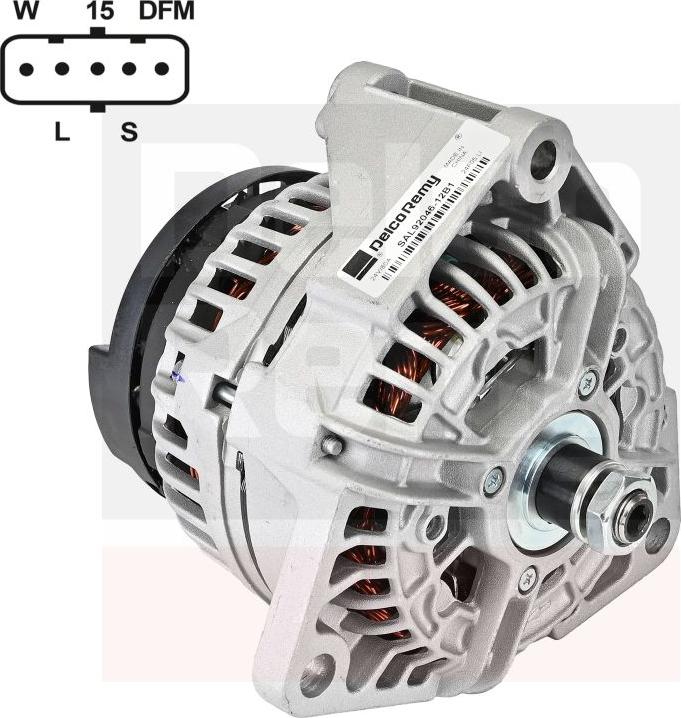 Delco Remy SAL92046-12B1 - Генератор autozip.com.ua