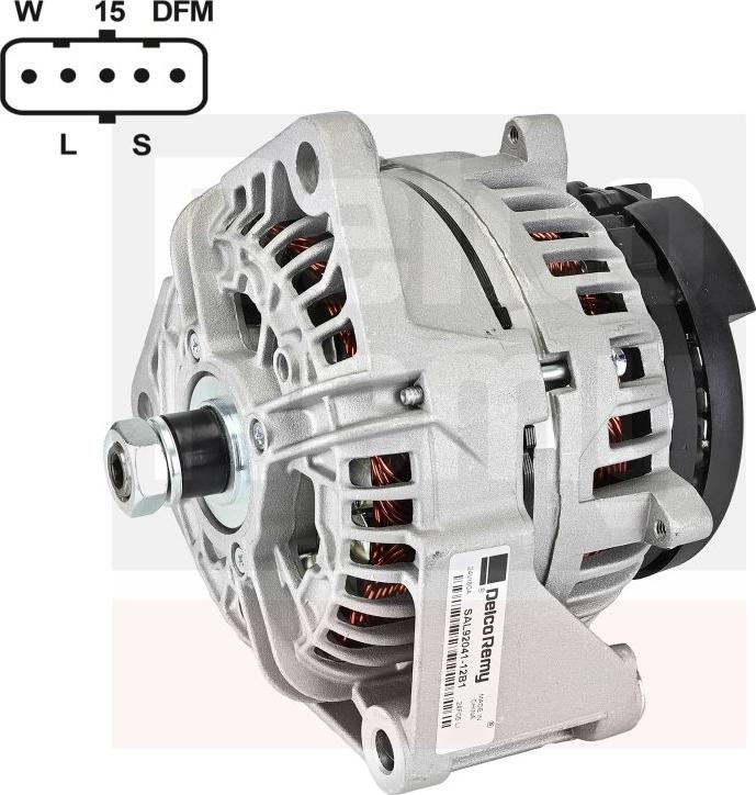 Delco Remy SAL92041-12B1 - Генератор autozip.com.ua