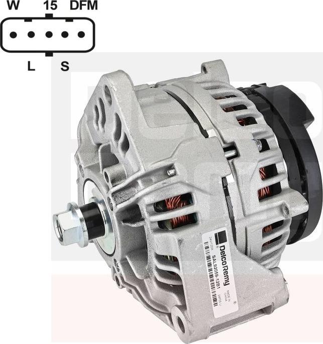 Delco Remy SAL92059-12B1 - Генератор autozip.com.ua