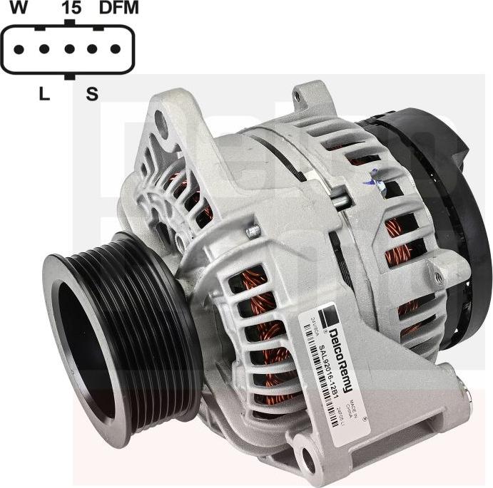 Delco Remy SAL92016-12B1 - Генератор autozip.com.ua