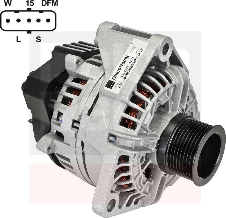 Delco Remy SAL92017-12B1 - Генератор autozip.com.ua
