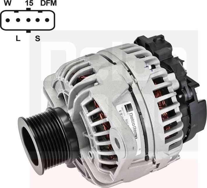 Delco Remy SAL92022-12B1 - Генератор autozip.com.ua