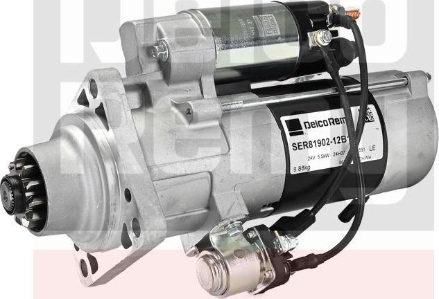 Delco Remy SER81902-12B1 - Стартер autozip.com.ua