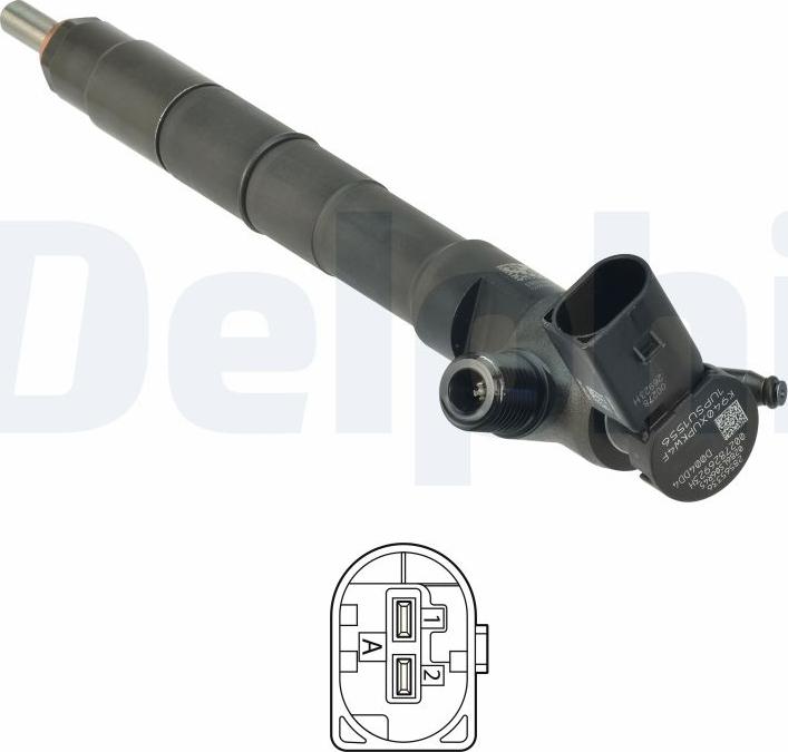 Delphi 28565336-12B1 - Форсунка паливна, розпилювач і утримувач autozip.com.ua