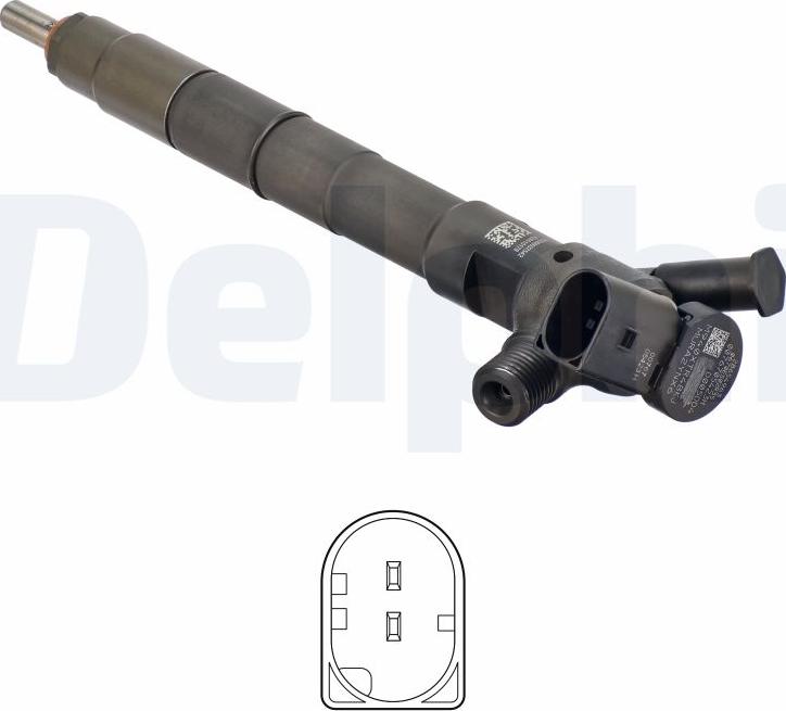 Delphi 28654963-12B1 - Форсунка паливна, розпилювач і утримувач autozip.com.ua