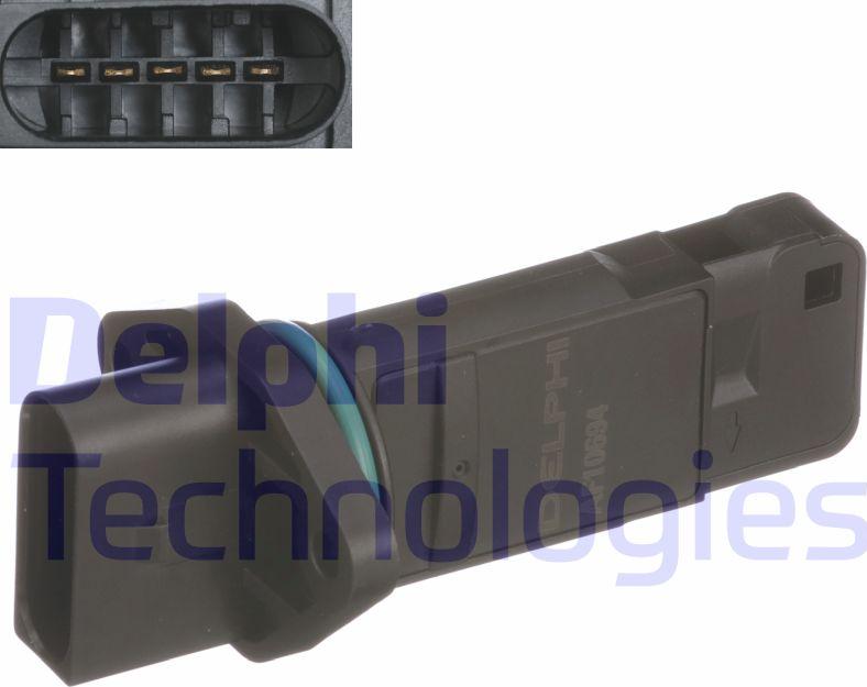 Delphi AF10694-11B1 - Датчик потоку, маси повітря autozip.com.ua