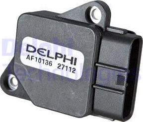 Delphi AF10136-12B1 - Датчик потоку, маси повітря autozip.com.ua