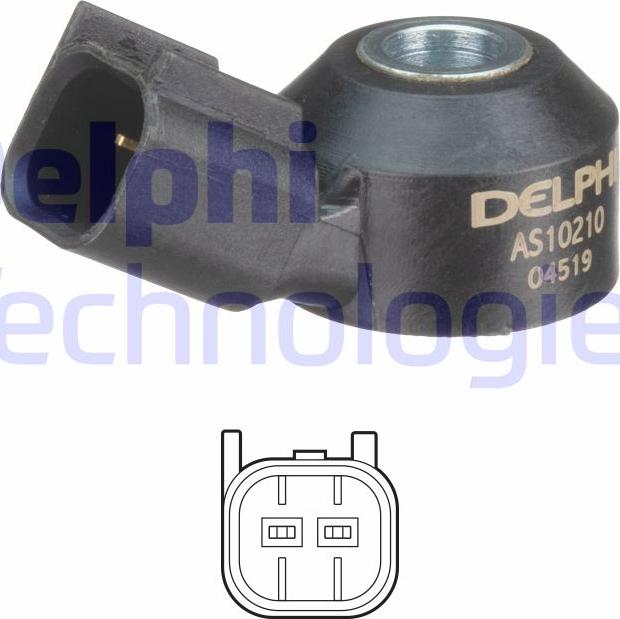 Delphi AS10210 - Датчик детонації autozip.com.ua