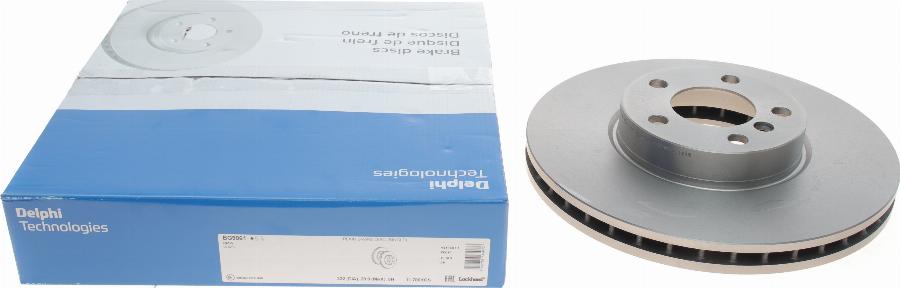 Delphi BG9061 - Гальмівний диск autozip.com.ua