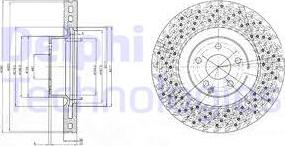 Delphi BG9879 - Гальмівний диск autozip.com.ua