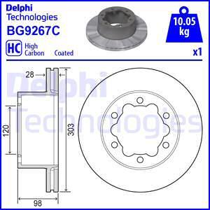 Protechnic PRD3122 - Гальмівний диск autozip.com.ua