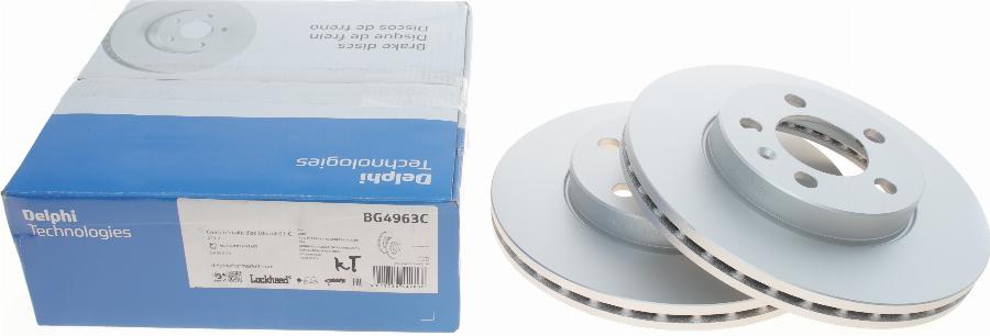 Delphi BG4963C - Гальмівний диск autozip.com.ua