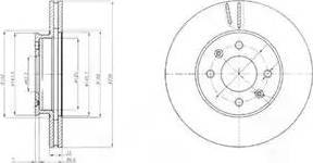 Sangsin Brake SD2028 - Гальмівний диск autozip.com.ua