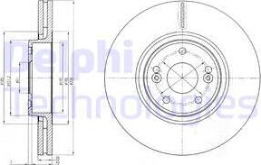 Delphi BG4167 - Гальмівний диск autozip.com.ua