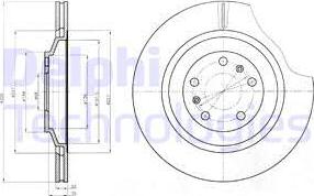 Delphi BG4292 - Гальмівний диск autozip.com.ua