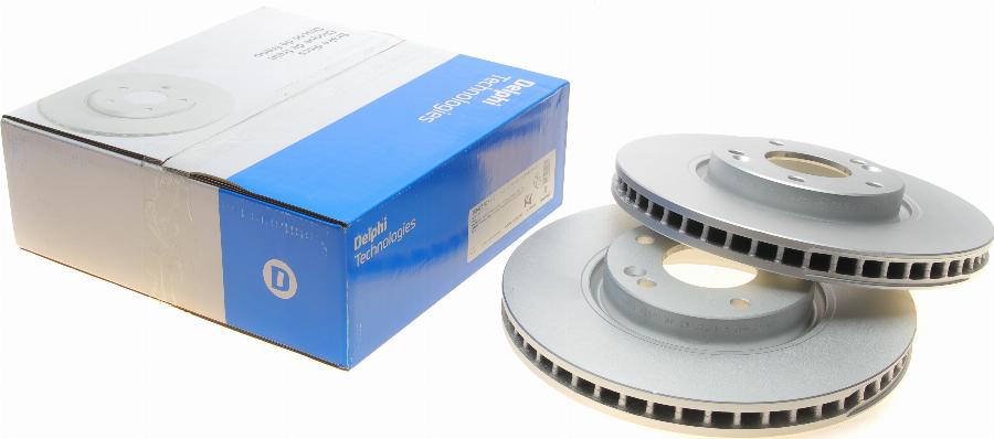Delphi BG4251C - Гальмівний диск autozip.com.ua