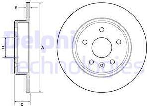 Brake Engineering DI957106 - Гальмівний диск autozip.com.ua