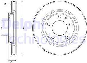 Havam HP57568 - Гальмівний диск autozip.com.ua