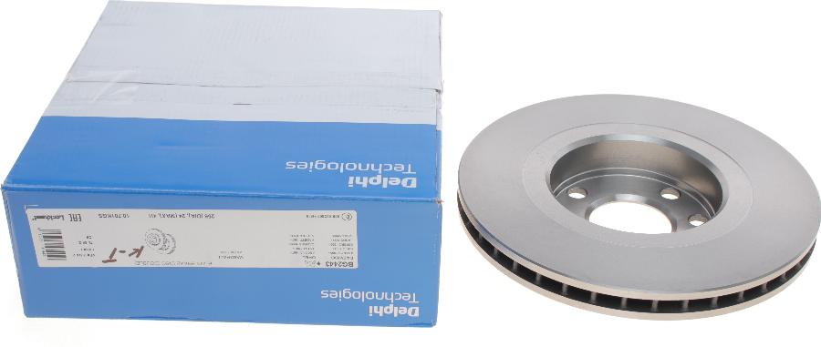 Delphi BG2443 - Гальмівний диск autozip.com.ua