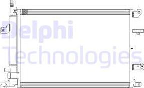 Delphi CF20316 - Конденсатор, кондиціонер autozip.com.ua