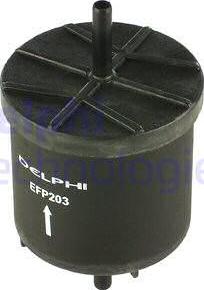 Delphi EFP203 - Паливний фільтр autozip.com.ua