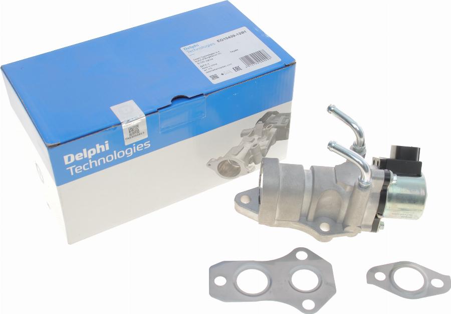 Delphi EG10439-12B1 - Клапан повернення ОГ autozip.com.ua