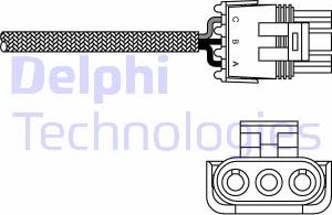 Delphi ES10968-12B1 - Лямбда-зонд, датчик кисню autozip.com.ua