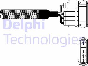 Delphi ES10976-12B1 - Лямбда-зонд, датчик кисню autozip.com.ua