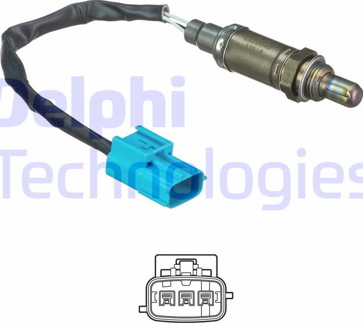 Delphi ES2064012B1 - Лямбда-зонд, датчик кисню autozip.com.ua