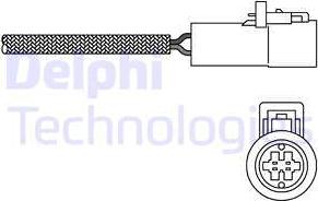 Delphi ES2001412B1 - Лямбда-зонд, датчик кисню autozip.com.ua