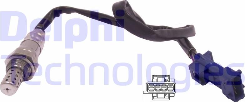 Delphi ES20308-12B1 - Лямбда-зонд, датчик кисню autozip.com.ua