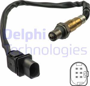 Delphi ES21127-12B1 - Лямбда-зонд, датчик кисню autozip.com.ua