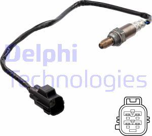 Delphi ES21298-12B1 - Лямбда-зонд, датчик кисню autozip.com.ua