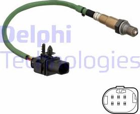 Delphi ES21269-12B1 - Лямбда-зонд, датчик кисню autozip.com.ua