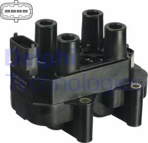 Delphi GN10487-12B1 - Котушка запалювання autozip.com.ua