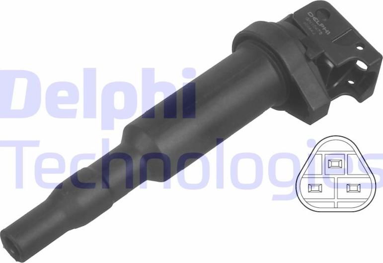 Delphi GN10475-12B1 - Котушка запалювання autozip.com.ua