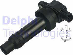 Delphi GN10590-17B1 - Котушка запалювання autozip.com.ua