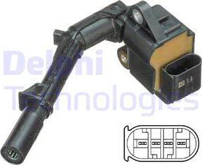 Delphi GN10690-12B1 - Котушка запалювання autozip.com.ua