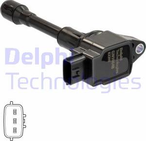 Delphi GN10648-12B1 - Котушка запалювання autozip.com.ua