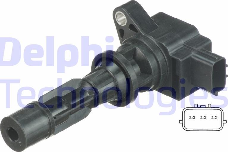 Delphi GN10623-12B1 - Котушка запалювання autozip.com.ua