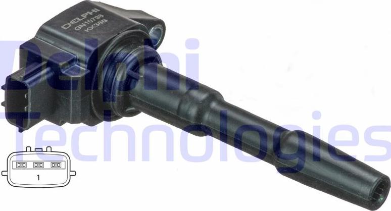 Delphi GN10798-12B1 - Котушка запалювання autozip.com.ua