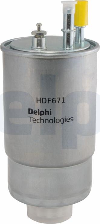 Delphi HDF671 - Паливний фільтр autozip.com.ua