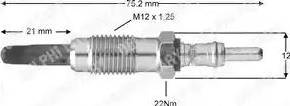 Delphi HDS380 - Свічка розжарення, електро. обігрів autozip.com.ua