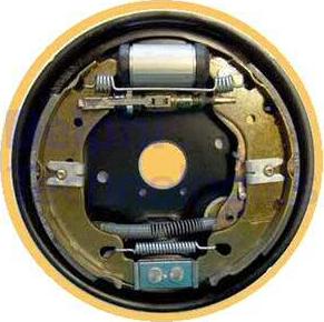 Delphi LG15062 - Комплект гальм, барабанний механізм autozip.com.ua