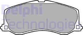 Delphi LP945 - Гальмівні колодки, дискові гальма autozip.com.ua
