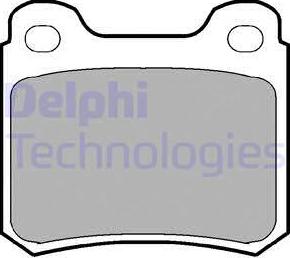 Delphi LP915 - Гальмівні колодки, дискові гальма autozip.com.ua