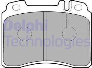 Delphi LP929 - Гальмівні колодки, дискові гальма autozip.com.ua