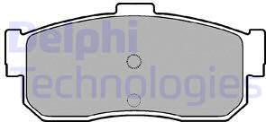Delphi LP975 - Гальмівні колодки, дискові гальма autozip.com.ua