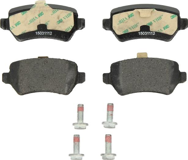 Delphi LP1681 - Гальмівні колодки, дискові гальма autozip.com.ua