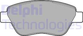 Delphi LP1899 - Гальмівні колодки, дискові гальма autozip.com.ua